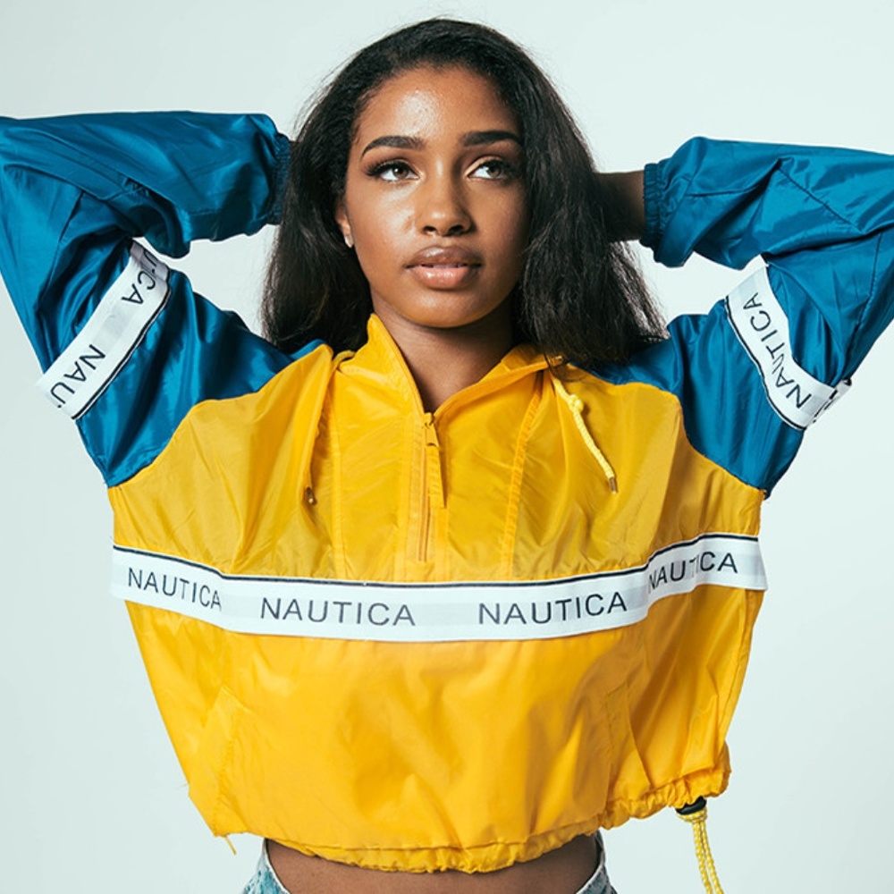 ISO Nautica Cropped Windbreaker